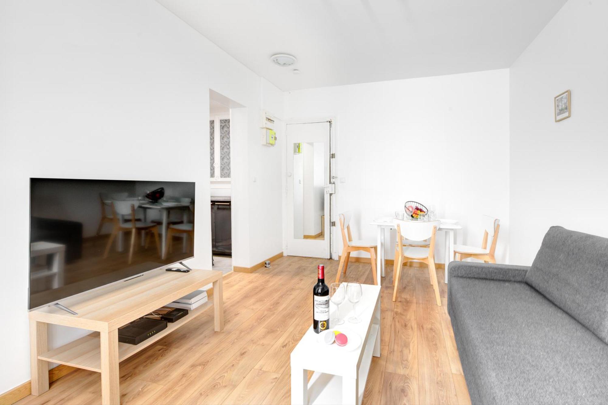 4 Personnes Charmant Appartement Paris 13Eme Dış mekan fotoğraf